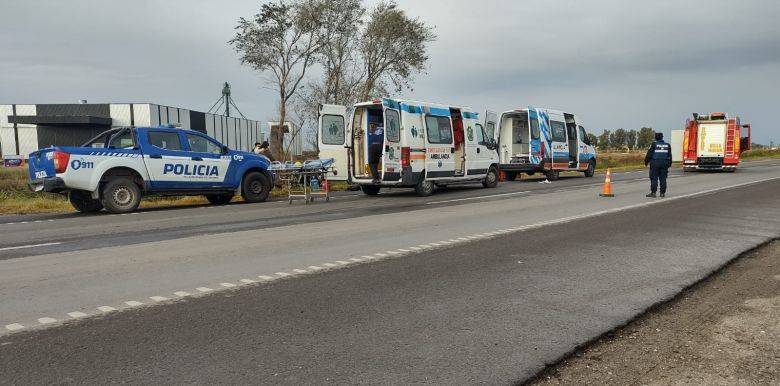 Falleció un joven operario tras ser embestido por un camión en Ruta Nacional 158
