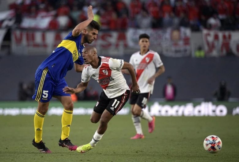 River le ganó a Boca y el Superclásico terminó en batalla campal