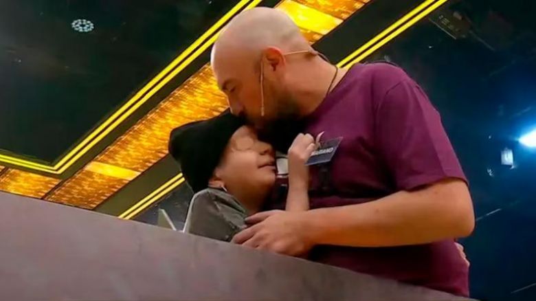 El papá de la nena con cáncer volvió a Los 8 escalones pero quedó eliminado