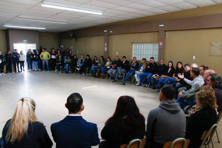 El Centro Vecinal de barrio San Martín fue sede del Gabinete Municipal