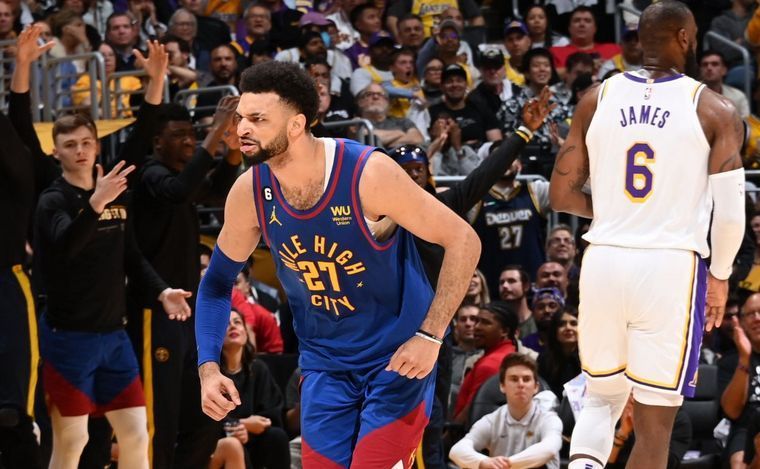 Los Nuggets ganaron el tercer juego a los Lakers