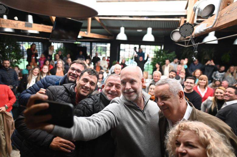 Rodríguez Larreta recorrió la provincia junto a Luis Juez