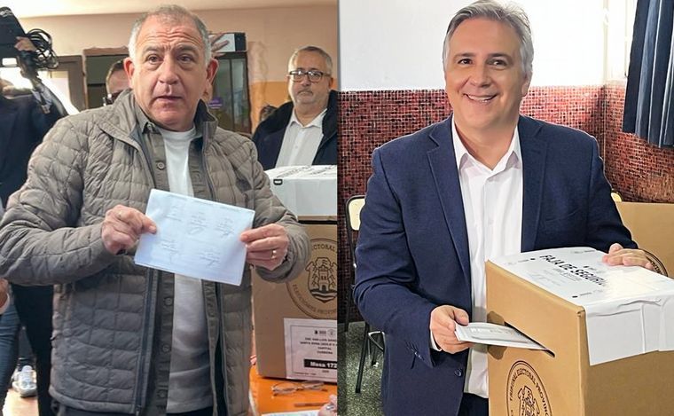 Los primeros resultados dan ventaja de Llaryora sobre Juez