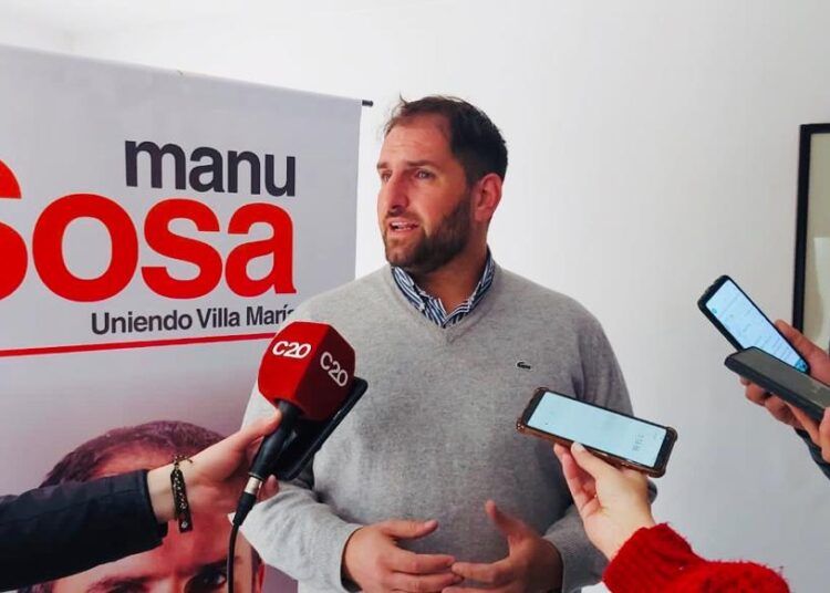 Manu Sosa: “Villa María se volvió un problema para los que la habitamos”