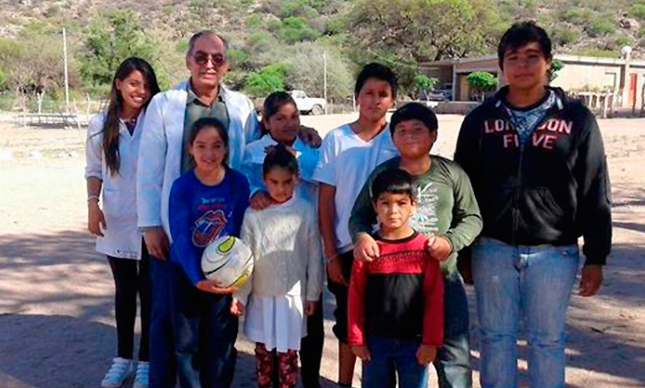 Luis Rey, el médico rural que recorre La Rioja con mucha vocación