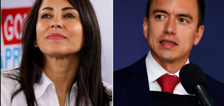 Ecuador: Luisa González ganó pero irá a segunda vuelta con Daniel Noboa