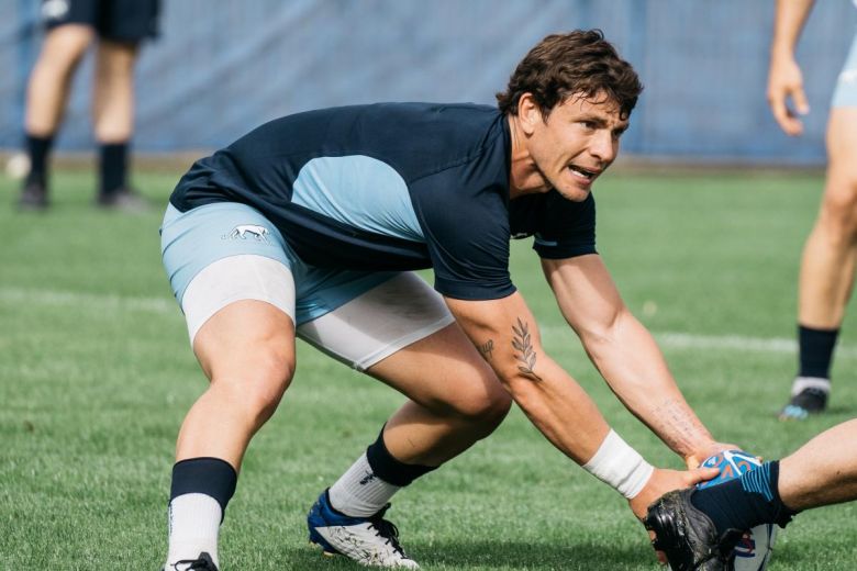 Los Pumas realizaron su primer entrenamiento de preparación en Francia