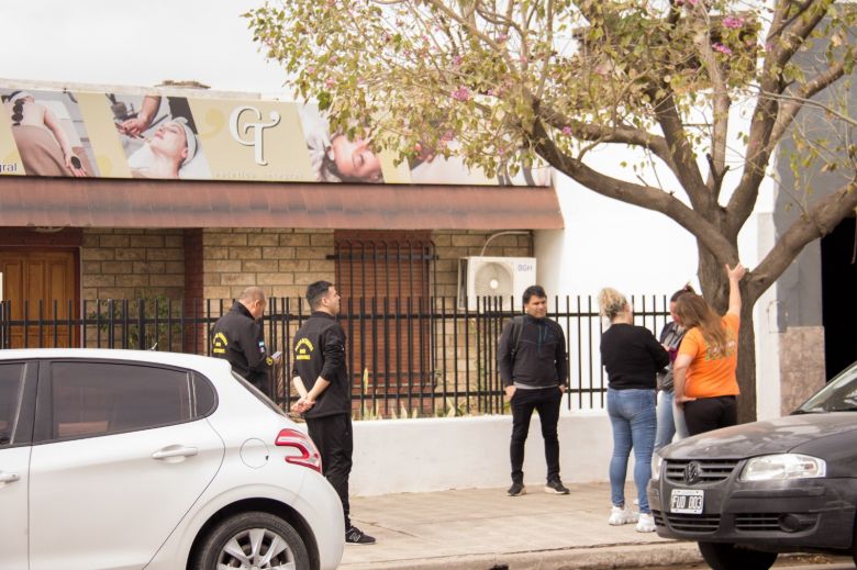 Allanaron un Centro de Estética en Villa María