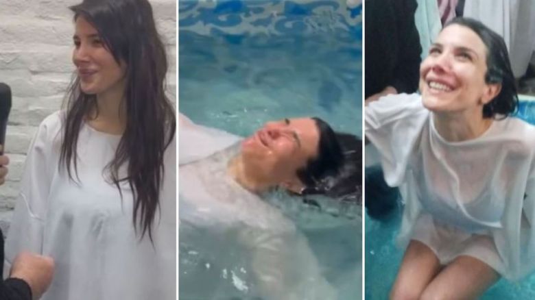 Andrea Rincón se bautizó y lloró por sus actos del pasado: “Me arrepiento de todo”