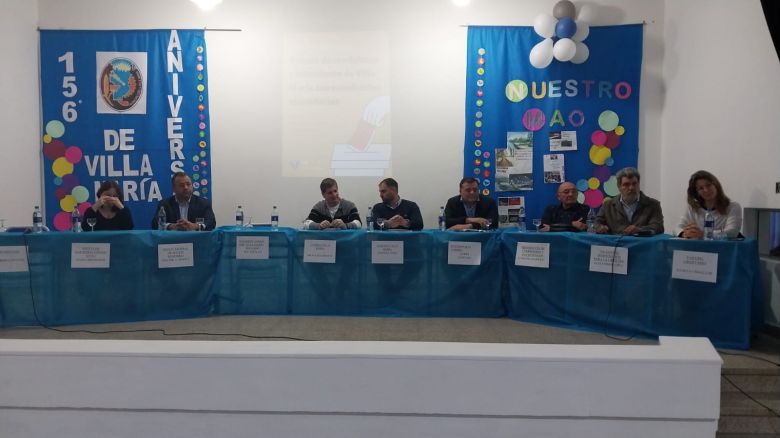Candidatos a intendente de Villa María debatieron sus propuestas junto a estudiantes secundarios 