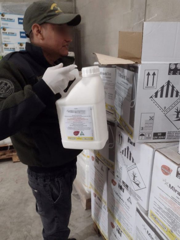 La Laguna: allanaron y secuestraron agroquímicos vencidos