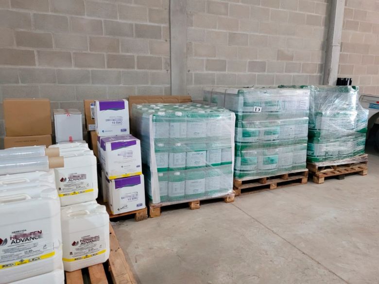 La Laguna: allanaron y secuestraron agroquímicos vencidos