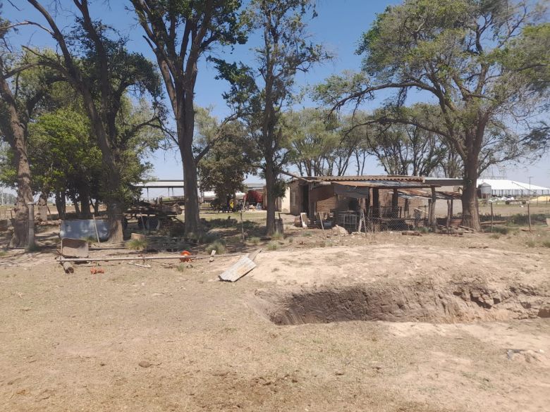 Arroyo Cabral: un joven murió quemado tras caer a un pozo en llamas