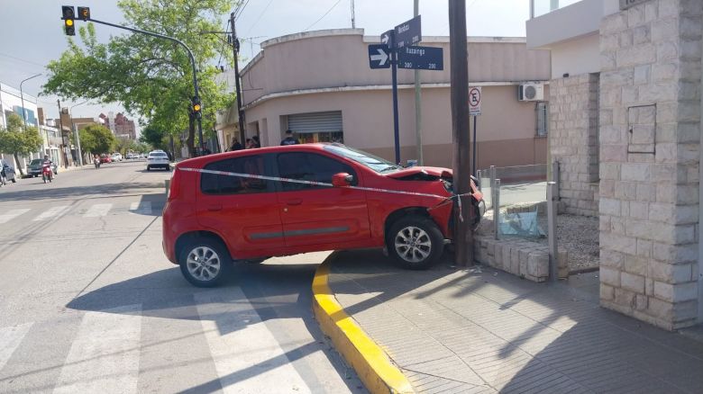 Accidente de tránsito dejó a un joven con graves heridas