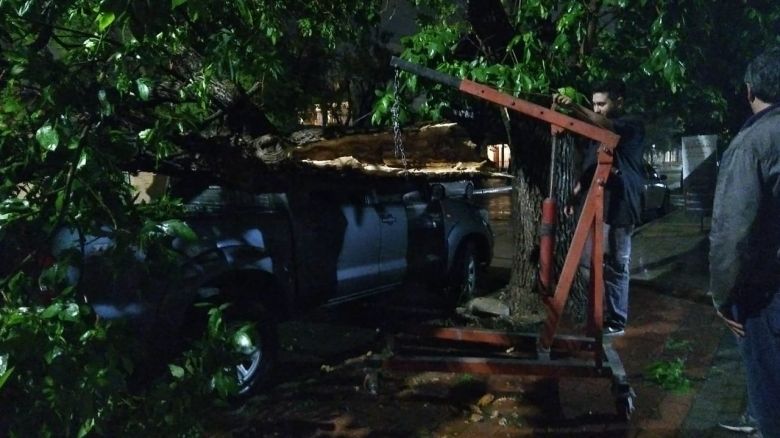 Río Cuarto en alerta amarilla: en 40 minutos cayeron 48 milímetros