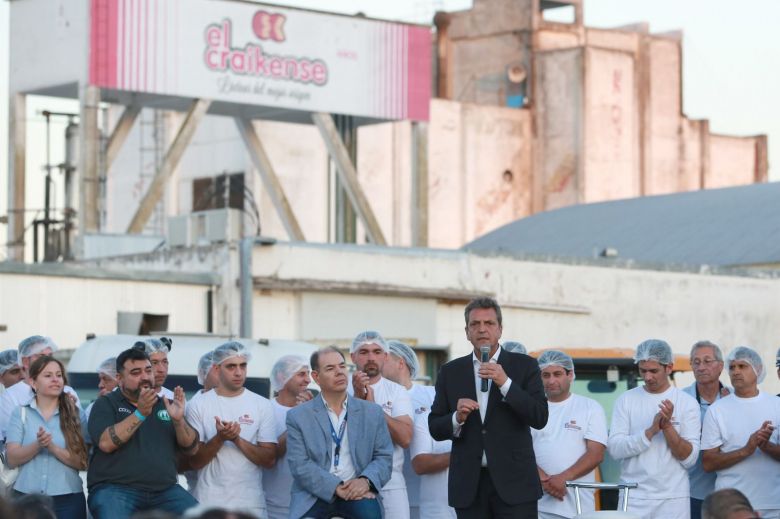 Massa destacó la importancia de las cooperativas en James Craik