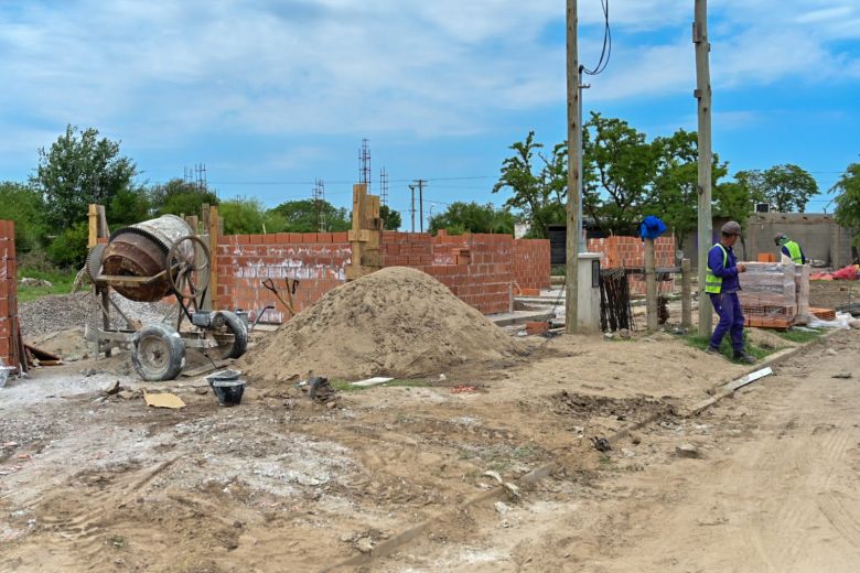 Ecobarrio: avanza la obra que permitirá el acceso a la vivienda a 300 familias