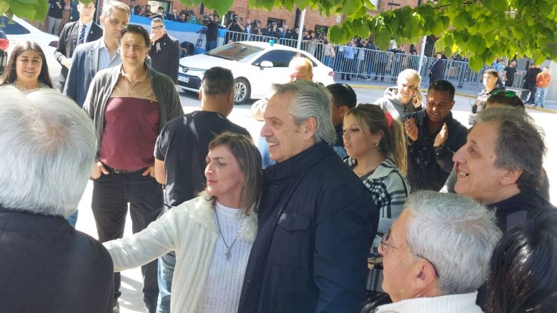 Votó el presidente de la Nación, Alberto Fernández