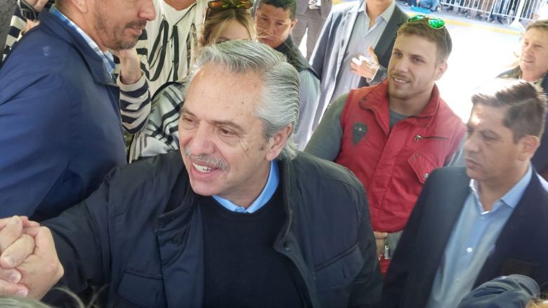 Votó el presidente de la Nación, Alberto Fernández