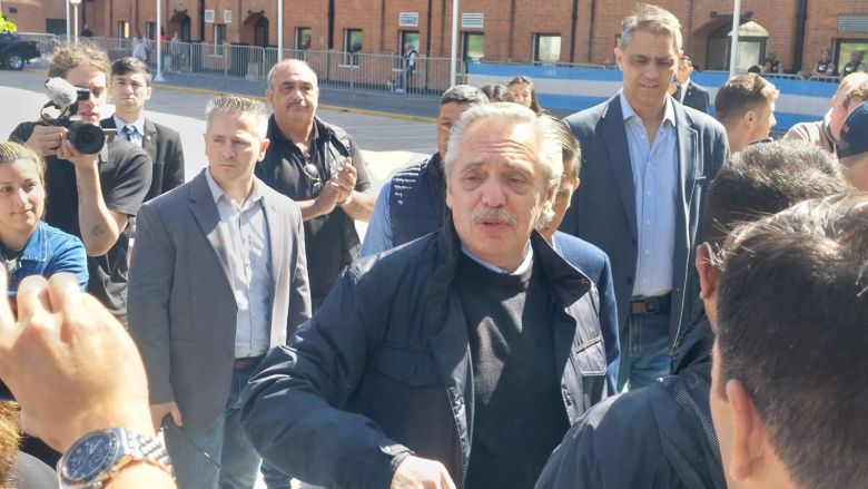 Votó el presidente de la Nación, Alberto Fernández