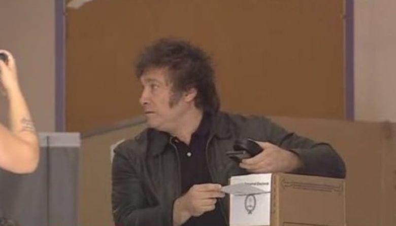 Javier Milei: "estamos muy tranquilos, ahora que hablen las urnas"