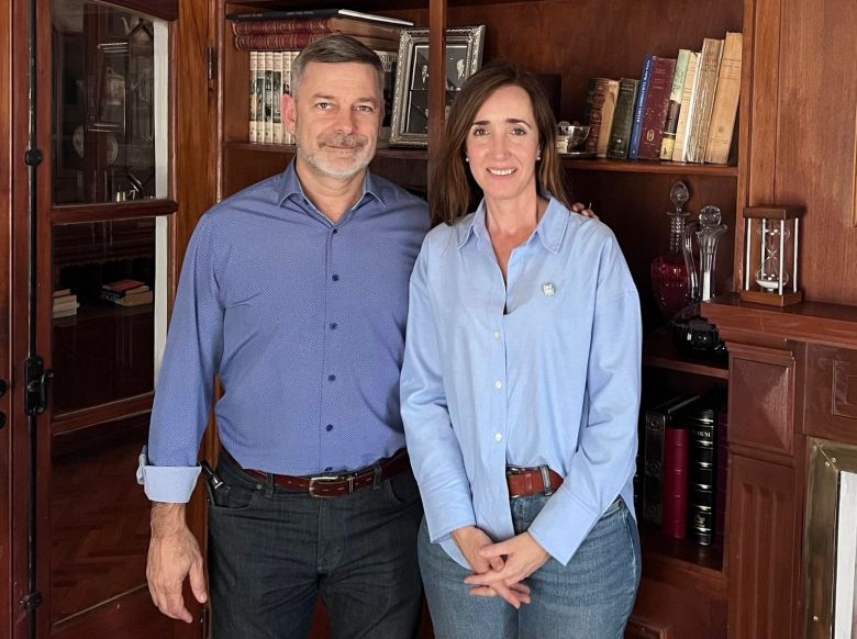 Victoria Villarruel se reunió con el viceintendente electo de Córdoba Javier Pretto