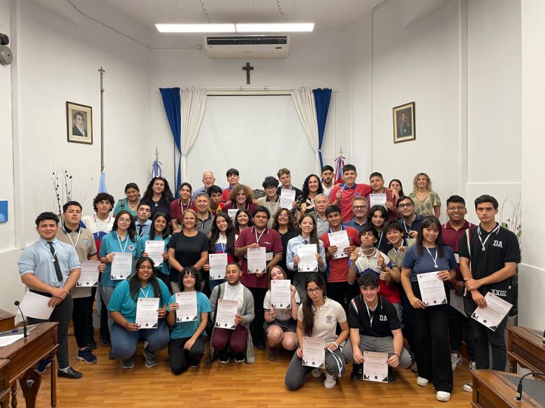 Se realizó la última Sesión Ordinaria del año del Concejo Deliberante Estudiantil