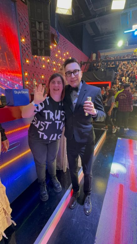 Rocío Borsatto visitó los estudios del Bailando 2023