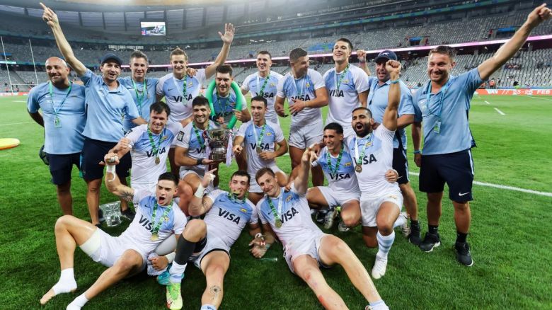 Los Pumas 7s encabezan el ranking del Circuito de Seven de la World Rugby 