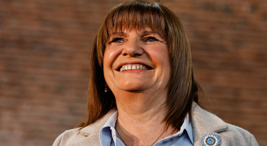 Bullrich, antes de la marcha: "Hoy comenzamos a decir que se terminan los piquetes en Argentina"