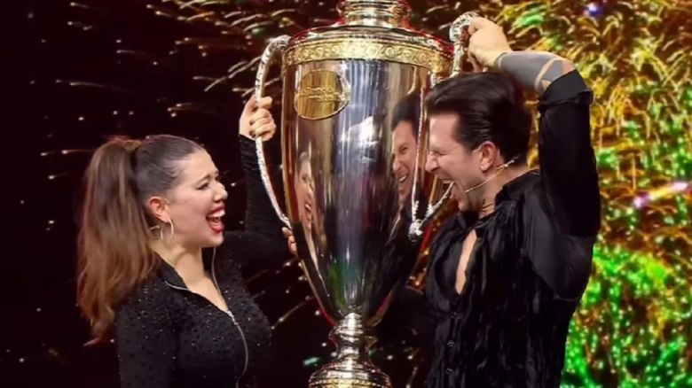 Wanda Nara se consagró campeona en el Bailando de Italia