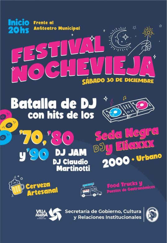 Llega el Festival Nochevieja, una propuesta gastronómica y musical para despedir el año 