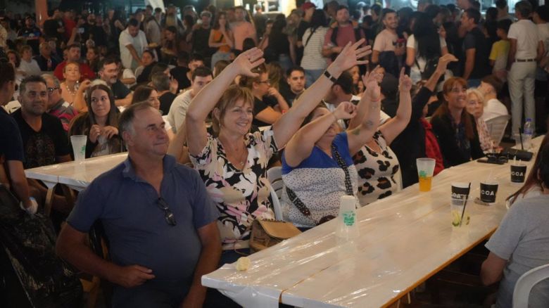 Realizaron el primer festival de Nochevieja