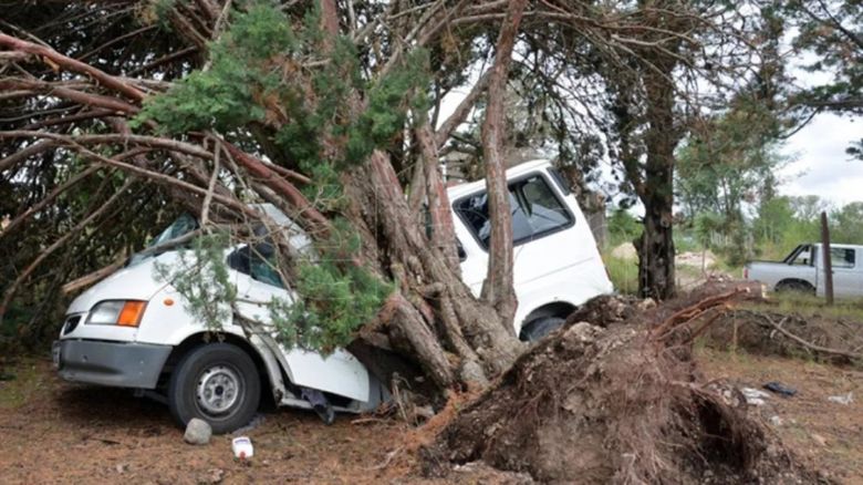 30 evacuados por la tormenta en Córdoba 