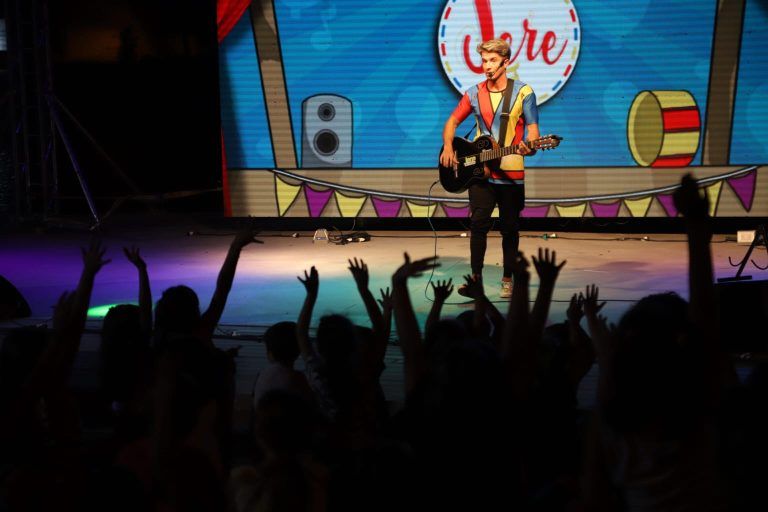 Fue todo un éxito el primer Festival Infantil en Villa María