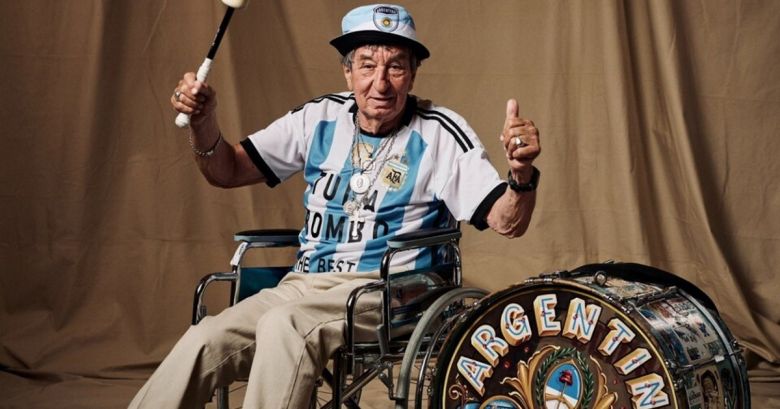 Murió Tula, el histórico hincha del bombo que acompañó a la selección argentina en 13 mundiales