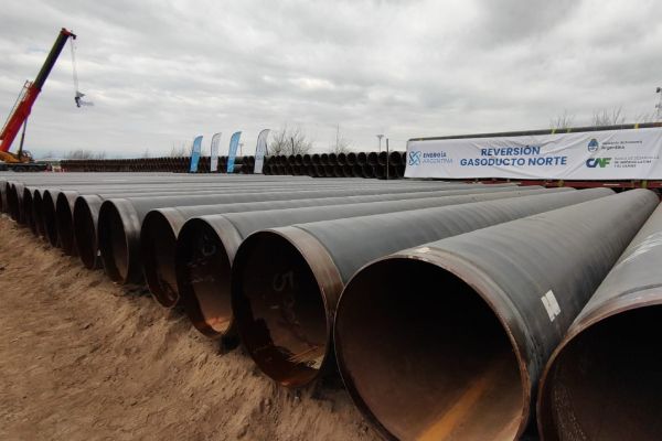 La obra del gasoducto Tio Pujio – La Carlota moviliza a la región