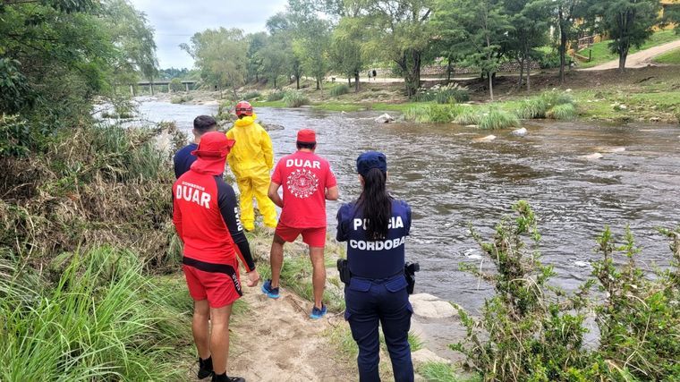 Los Reartes: encontraron muerto a un hombre en el río