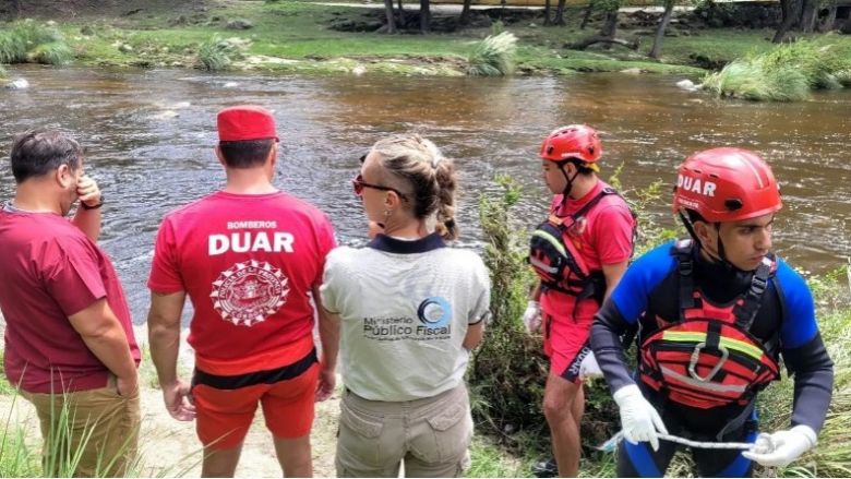 Los Reartes: encontraron muerta a la mujer que estaba con el hombre que se ahogó en el río