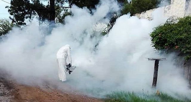 Dengue: continúan los trabajos de fumigación en los barrios