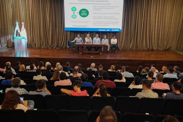 Dengue: reunión de la Mesa Sanitaria Provincial con municipios