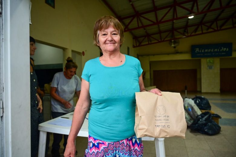 Se realizó la primera edición de Canje Saludable en Barrio Los Olmos