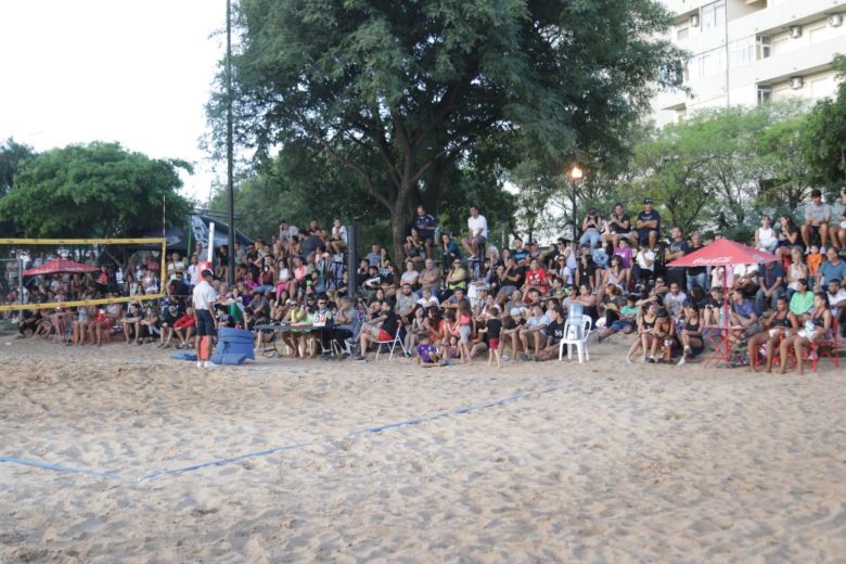 El Beach Voley se vivió intensamente en la costanera de la ciudad