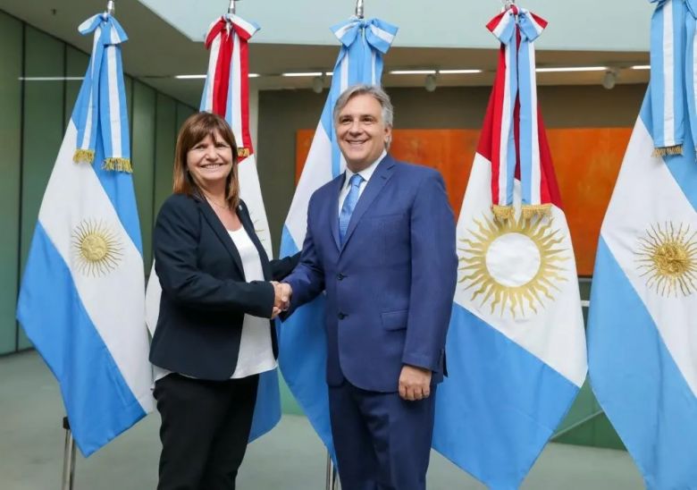Llaryora recibió a la ministra Bullrich: el combate al narcotráfico, eje de la conversación