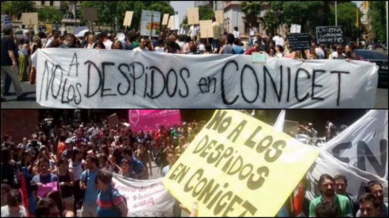  Conicet realiza un paro este miércoles