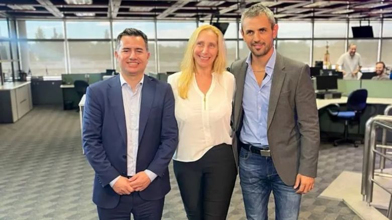 Karina Milei visitó Córdoba junto a Martín Menem