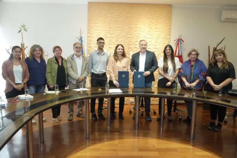 Municipio y UNVM articulan acciones en Salud y Educación