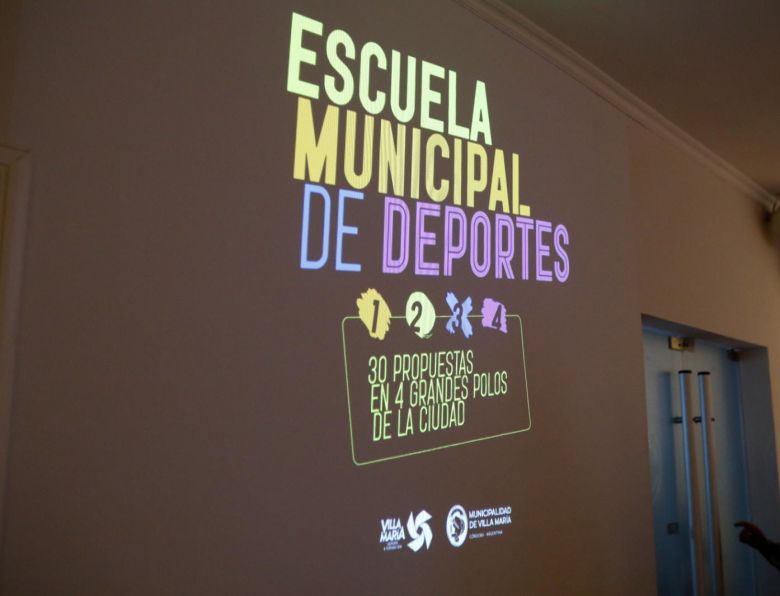 Más de 500 personas se sumaron a la Escuela Municipal de Deportes
