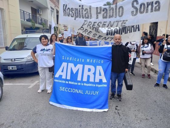 Paro en hospitales de Jujuy por agresión policial a un dirigente sindical médico