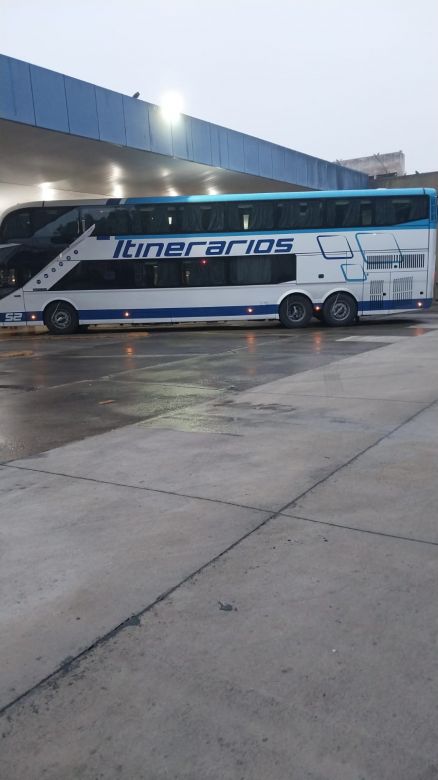 Terminal paralizada por el paro de AOITA